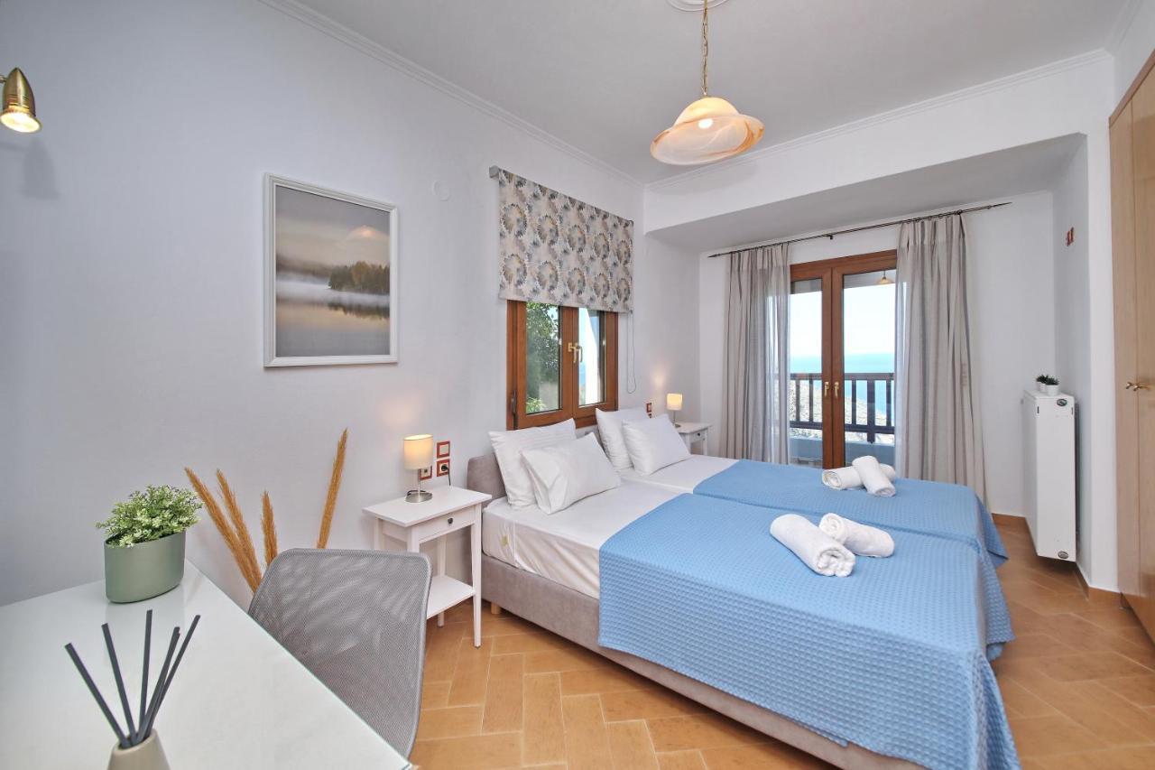 Villa Margini, Aegean Views , Pool Villa, Skopelos Exterior foto