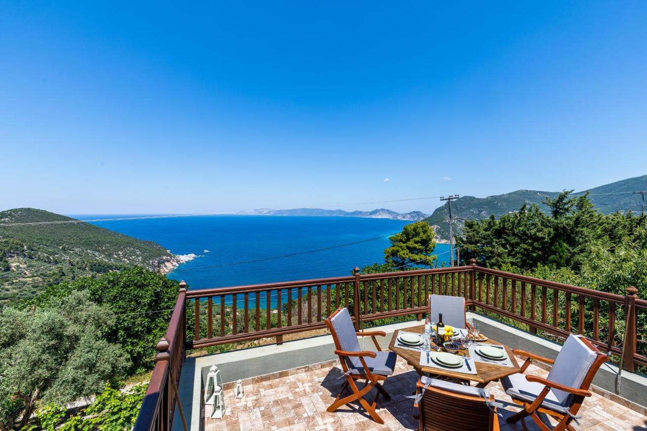 Villa Margini, Aegean Views , Pool Villa, Skopelos Exterior foto