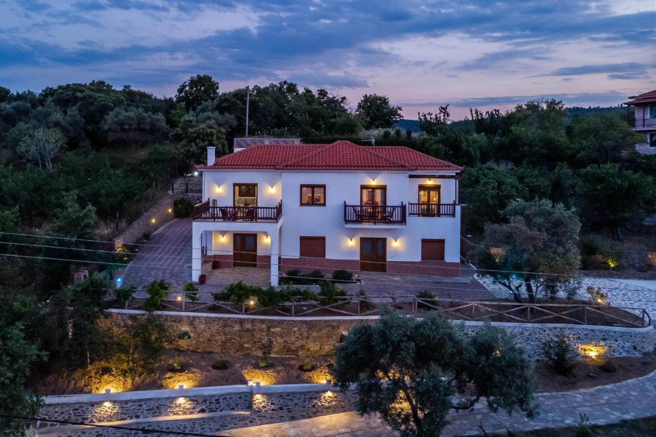 Villa Margini, Aegean Views , Pool Villa, Skopelos Exterior foto